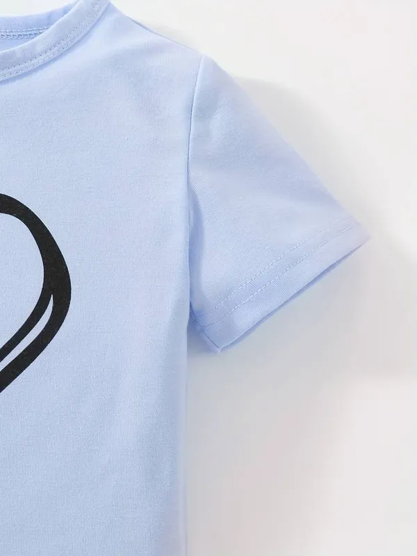 Love_Printed_SkyBlue_Color_T-shirt_and_bottom_set_for_Boy_and_Girls