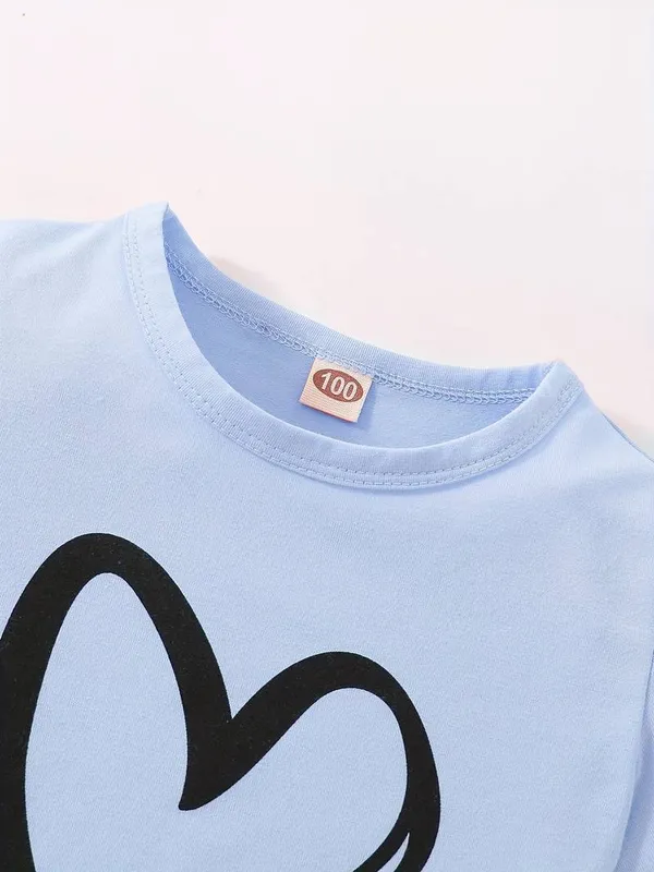 Love_Printed_SkyBlue_Color_T-shirt_and_bottom_set_for_Boy_and_Girls