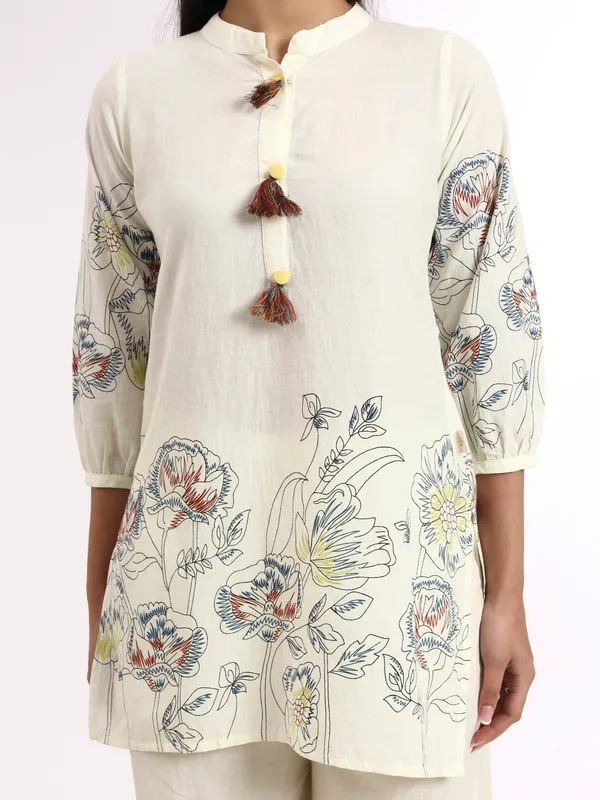 White_Floral_Printed_Tunic_with_Palazzos