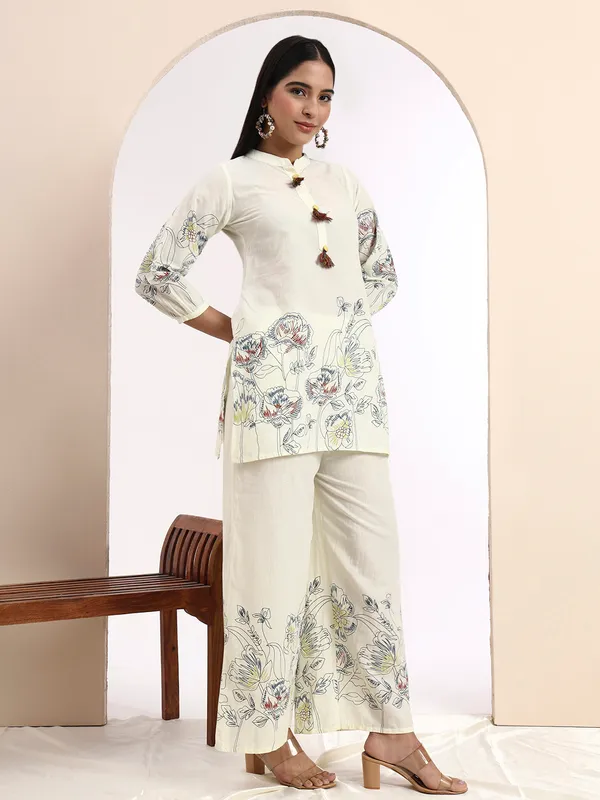 White_Floral_Printed_Tunic_with_Palazzos