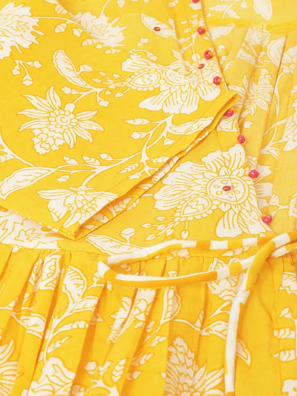 Yellow_cotton_printed_top
