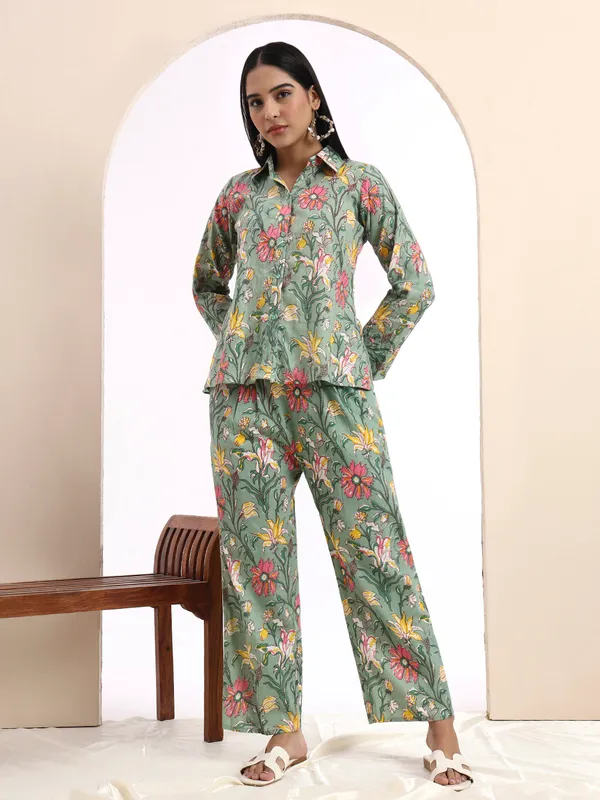 Green_Cotton_Co-Ords