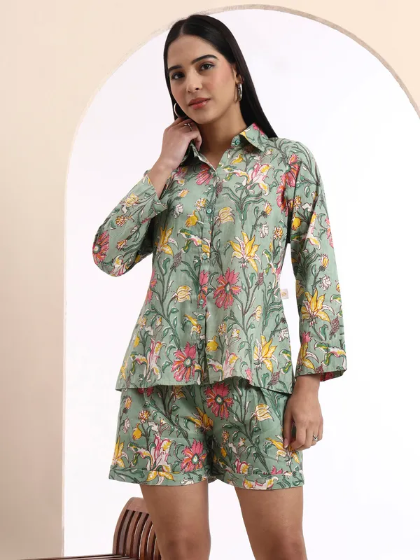 Green_Cotton_Co-Ords