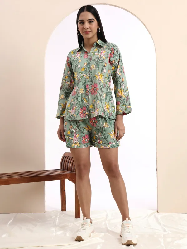Green_Cotton_Co-Ords