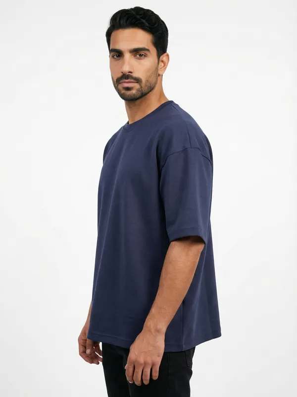 Navy_Blue_Cotton_Regular_Fit_T_Shirt_For_Men