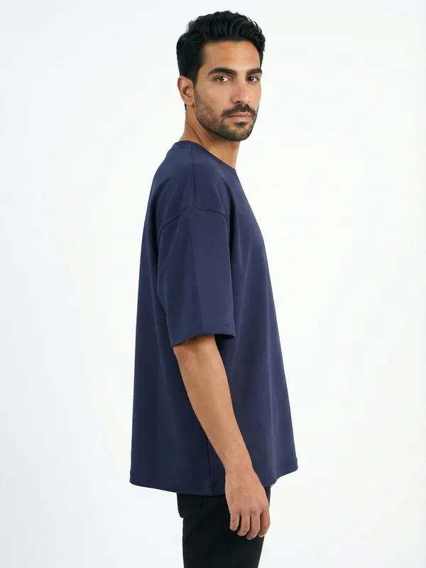 Navy_Blue_Cotton_Regular_Fit_T_Shirt_For_Men