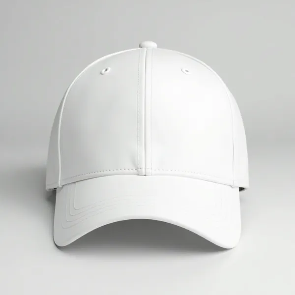 White_Cotton_Baseball_Cap_For_Unisex