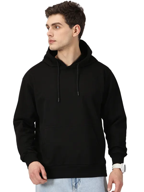 Black_Cotton_Regular_Fit_Full_Sleeve_Hoodie_For_Men