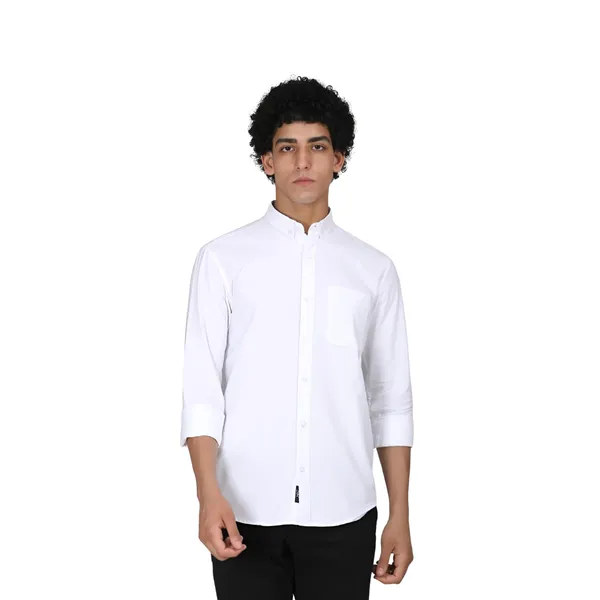 White_Cotton_Solid_Regular_Fit_Oxford_Shirt_For_Men