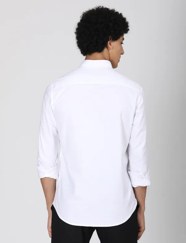 White_Cotton_Solid_Regular_Fit_Oxford_Shirt_For_Men