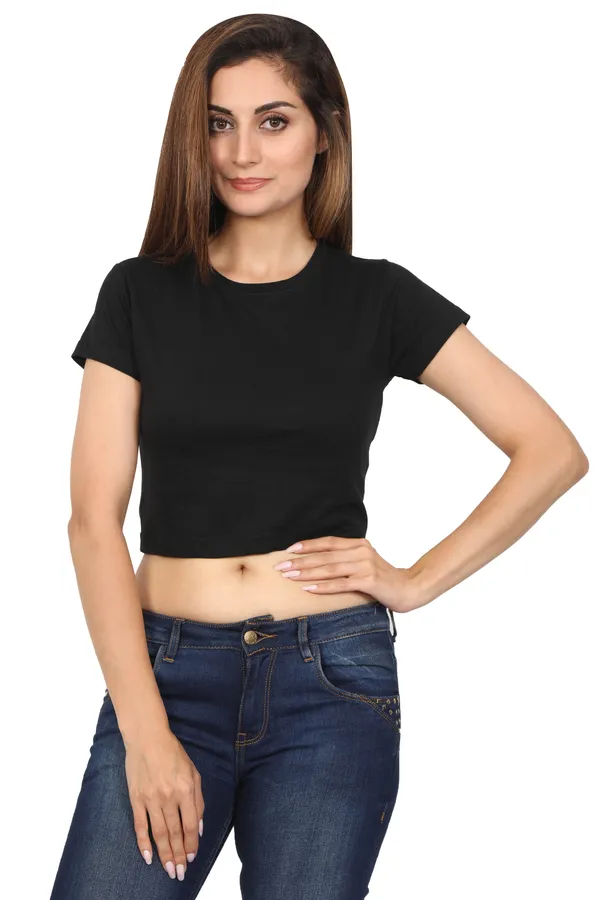 Black_Cotton_Crop_Top_For_Women
