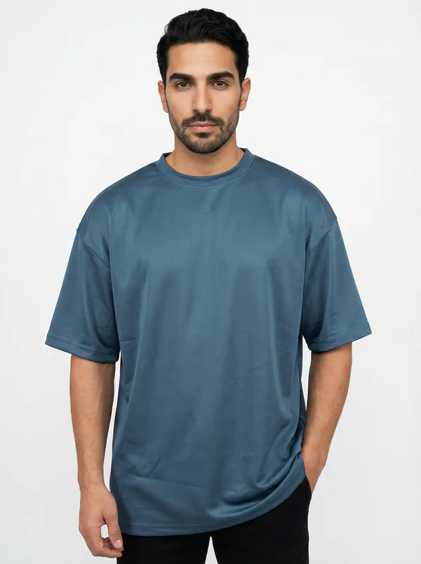 Oxford_Blue_Cotton_Co_Ord_Set_For_Men