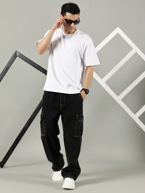 White_Cotton_Terry_Oversized_T_Shirt_For_Men