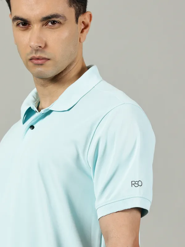 Mint_Blue_Cotton_Polo_T_Shirt_For_Men