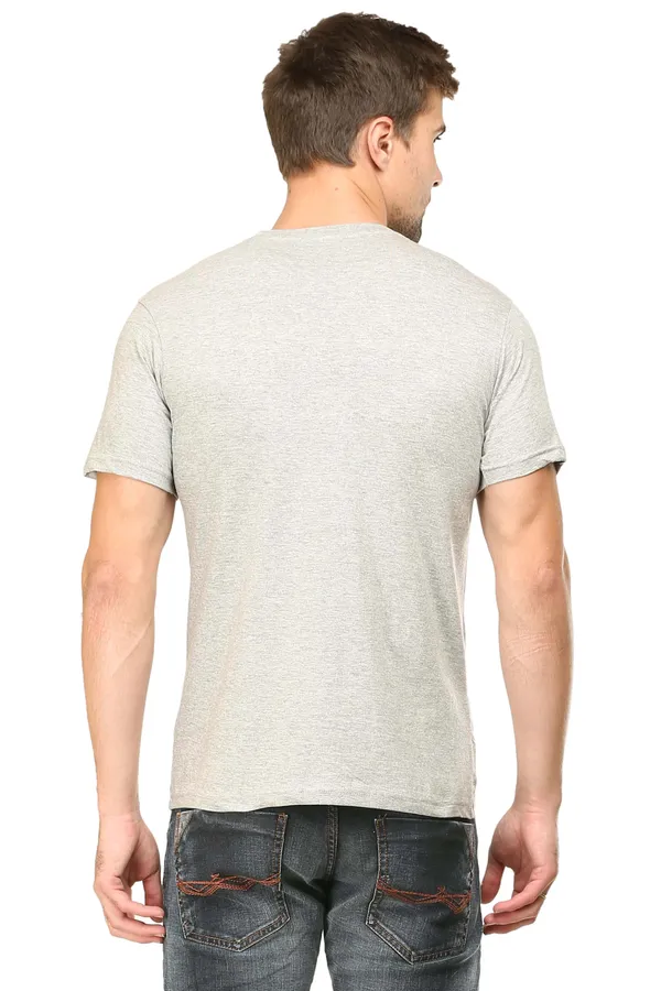Grey_Poly_Cotton_T_Shirt_For_Men