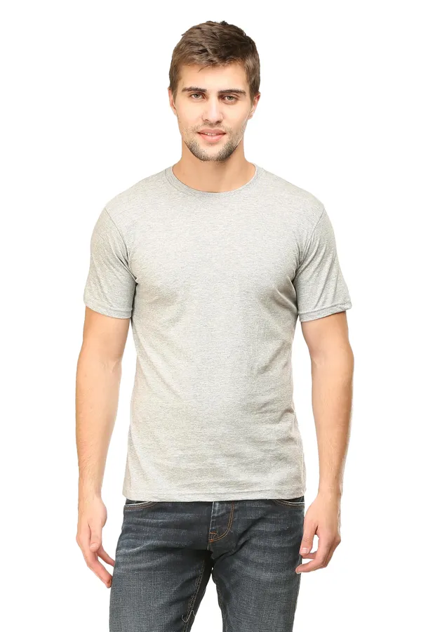 Grey_Poly_Cotton_T_Shirt_For_Men