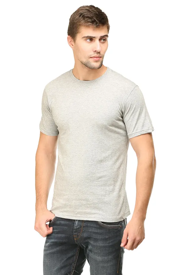 Grey_Poly_Cotton_T_Shirt_For_Men