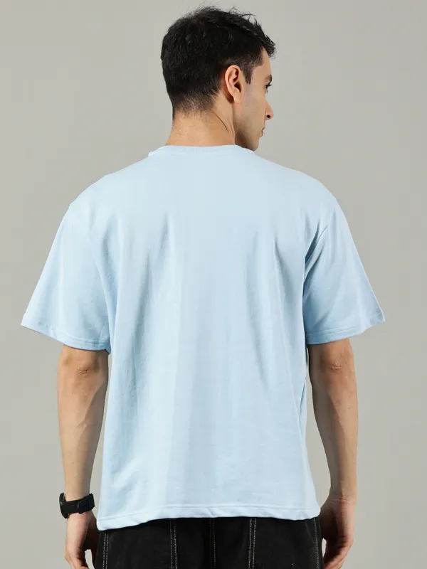 Baby_Blue_Cotton_Terry_Oversized_T_Shirt_For_Men