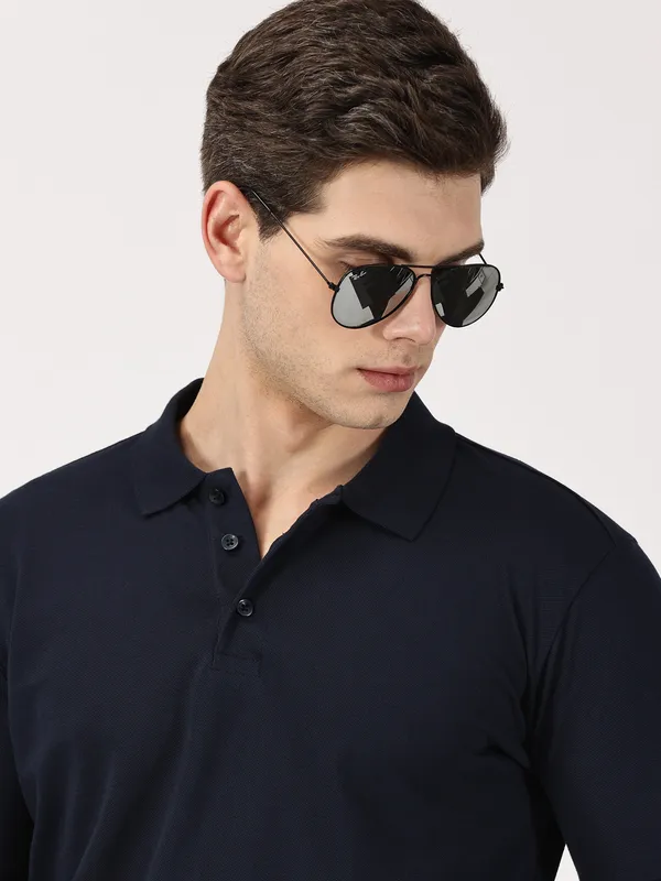 Navy_Blue_Cotton_Regular_Fit_T_Shirt_For_Men