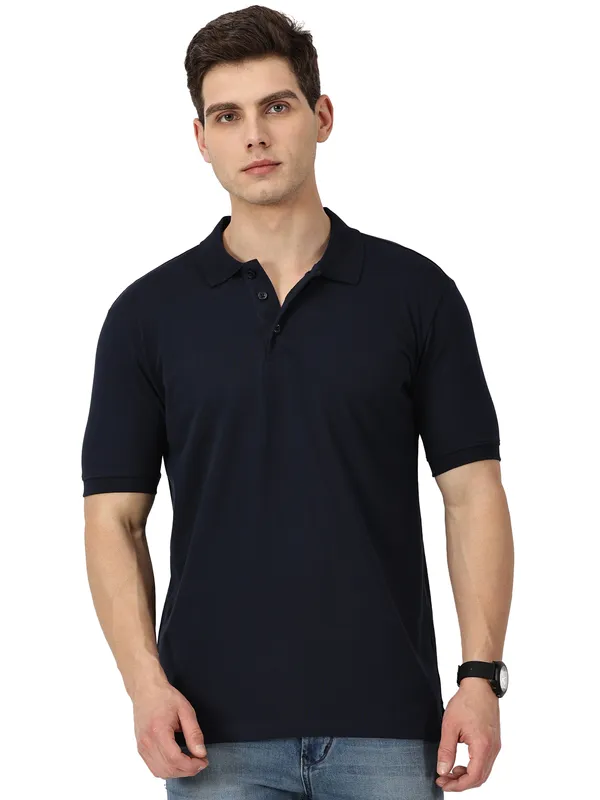 Navy_Blue_Cotton_Regular_Fit_T_Shirt_For_Men