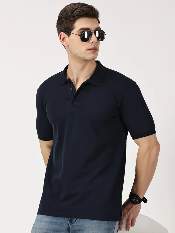 Navy_Blue_Cotton_Regular_Fit_T_Shirt_For_Men