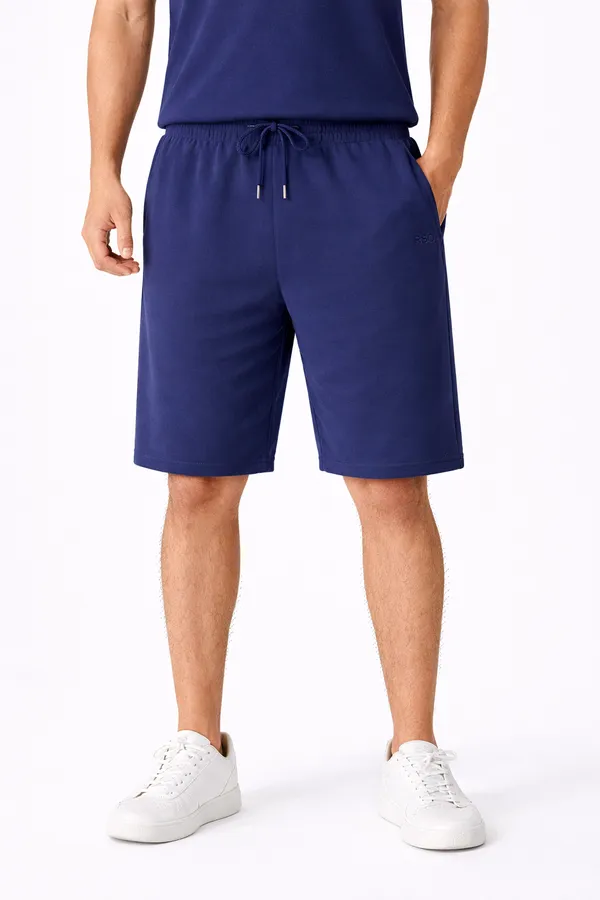 Navy_Blue_Cotton_Shorts_For_Men