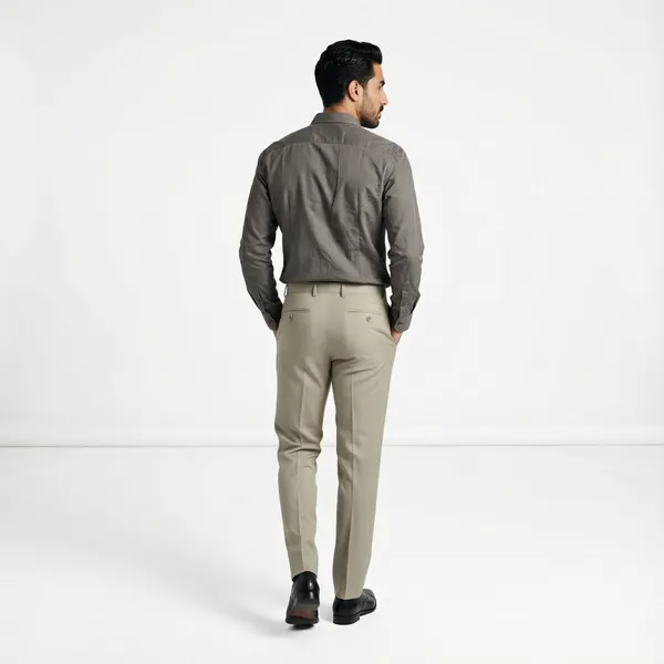 Steel_Grey_Cotton_Solid_Oxford_Shirt_For_Men