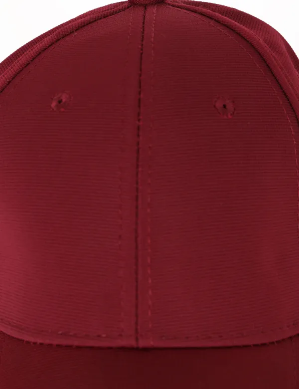 Maroon_Cotton_Baseball_Cap_For_Unisex