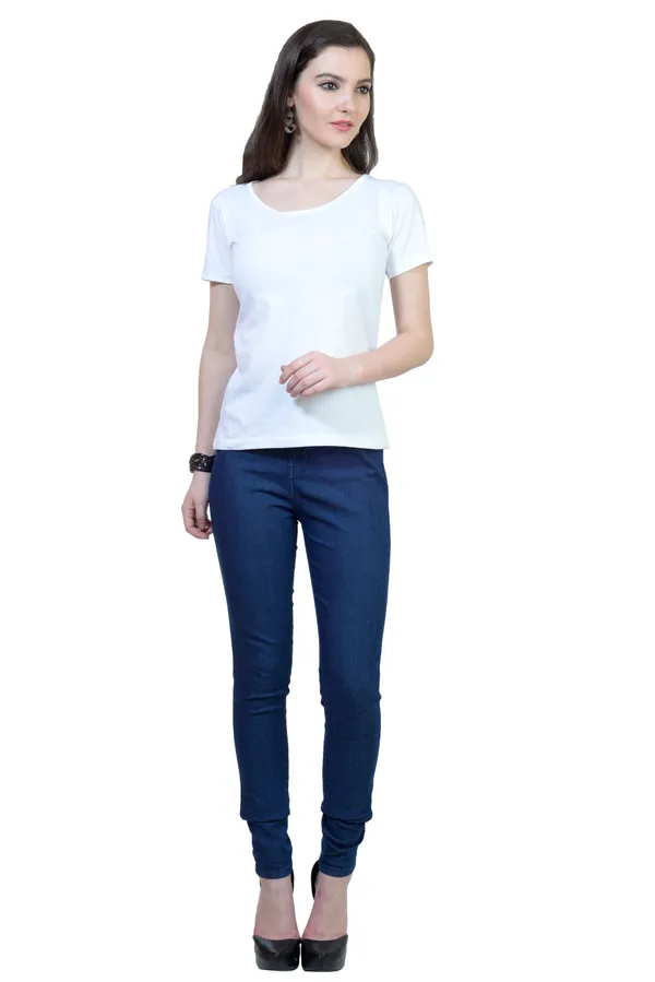 White_Cotton_T_Shirt_For_Women