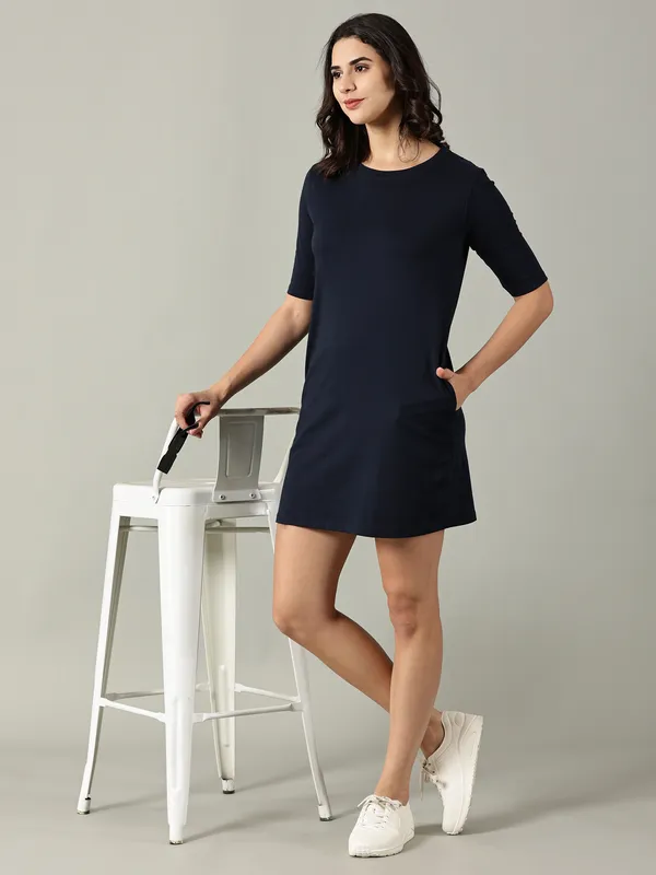 Navy_Blue_Cotton_Relaxed_Fit_Dress_For_Women