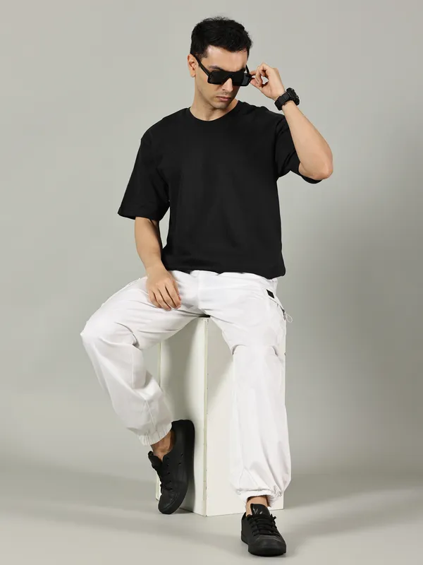 Black_Cotton_Terry_Oversized_T_Shirt_For_Men