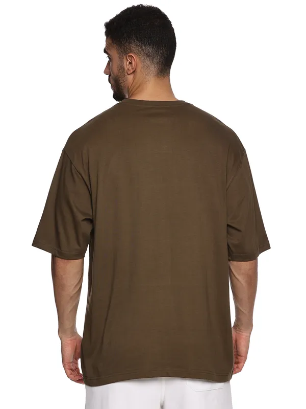 Olive_Green_Cotton_Drop_Shoulder_Oversized_T_Shirt_For_Men