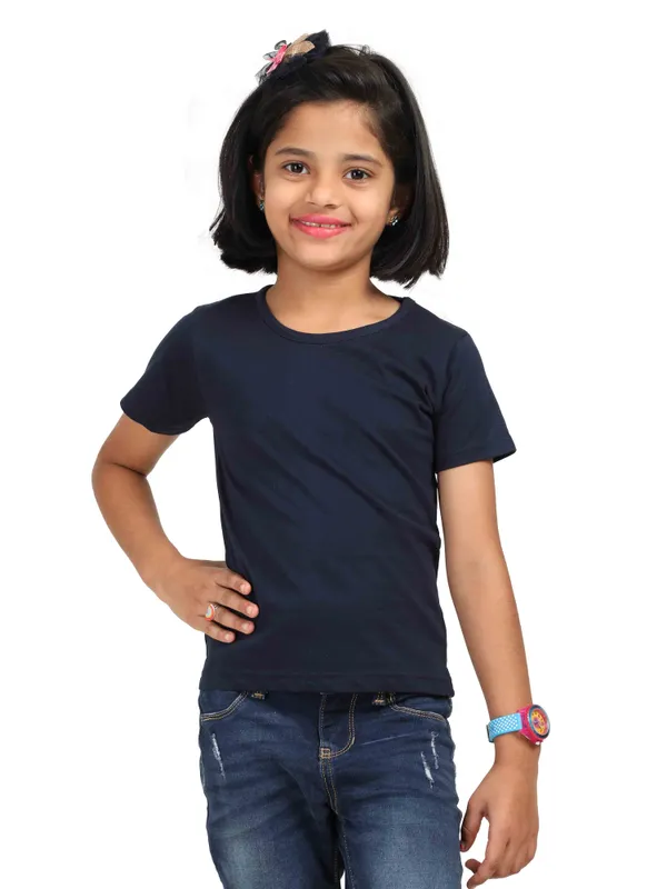 Navy_Blue_Cotton_Regular_Fit_T_Shirt_For_Kids