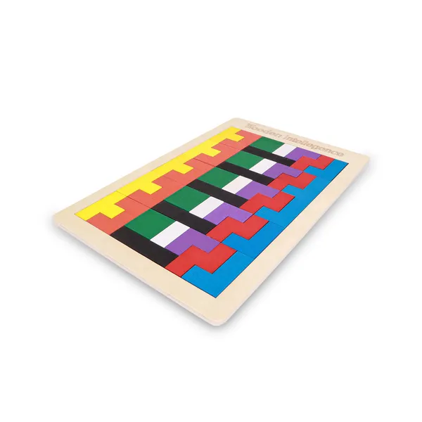 Wgd_334_Wooden_Russian_Block_Puzzle_For_Kids_And_Adults_Classic_Tetris_Style_Brain_Teaser_Toy_Colorful_Tangram_Montessori_Game_For_Logical_Thinking_And_Shape_Recognition