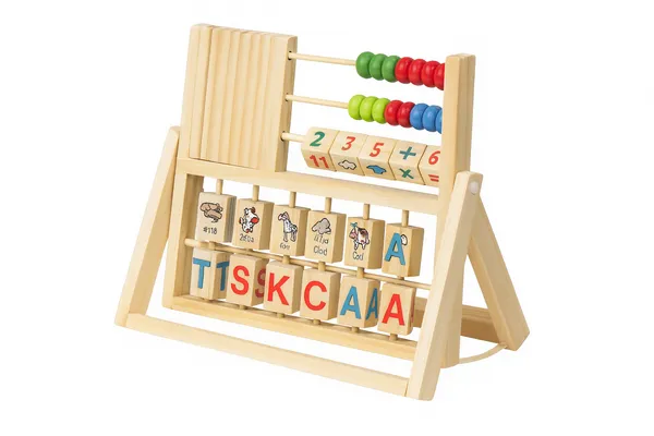Wgd_126_Wooden_Educational_Learning_Board_For_Kids_Abacus_Clock_Alphabet_Blocks_Montessori_Early_Learning_Toy