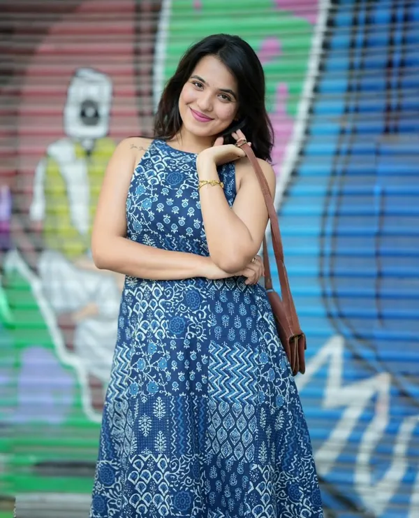 Tushita_Blue_Indigo_Cotton_Co-ord_Set_For_Women_And_Girls