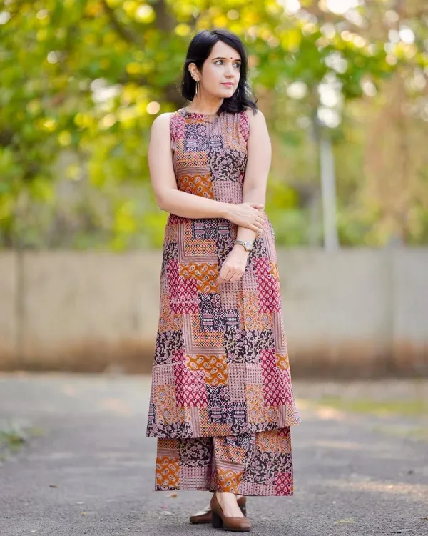 Tushita_Ruse_Beown_Cotton_Co-ord_Set_For_Women_And_Girls
