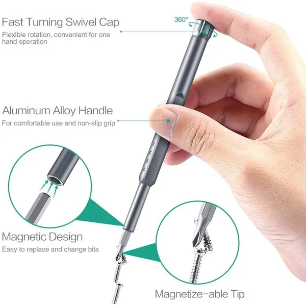 CLGD_Professional_Professional_24in1_Screwdriver_Tool_kit,_Magnetic_Flexible_Rod,_Precision_screw_driver_set_Tool_kit,_Magnetic_Flexible_Rod,_Precision_screw_driver_set_