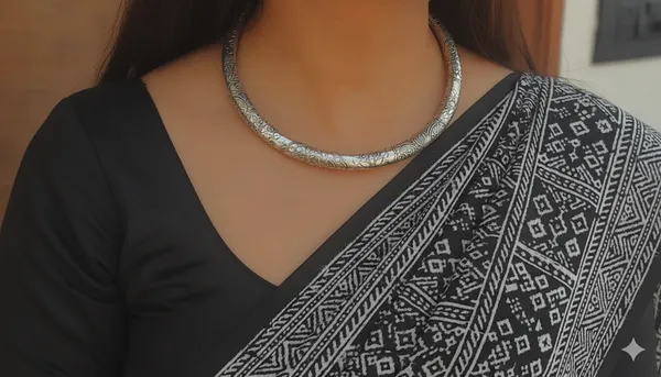 Oxidised_German_Silver_Plated_Hasli_Necklace_with_Anklet_pair
