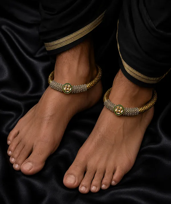 Dual_Tone_Statement_Anklet_Cuffs