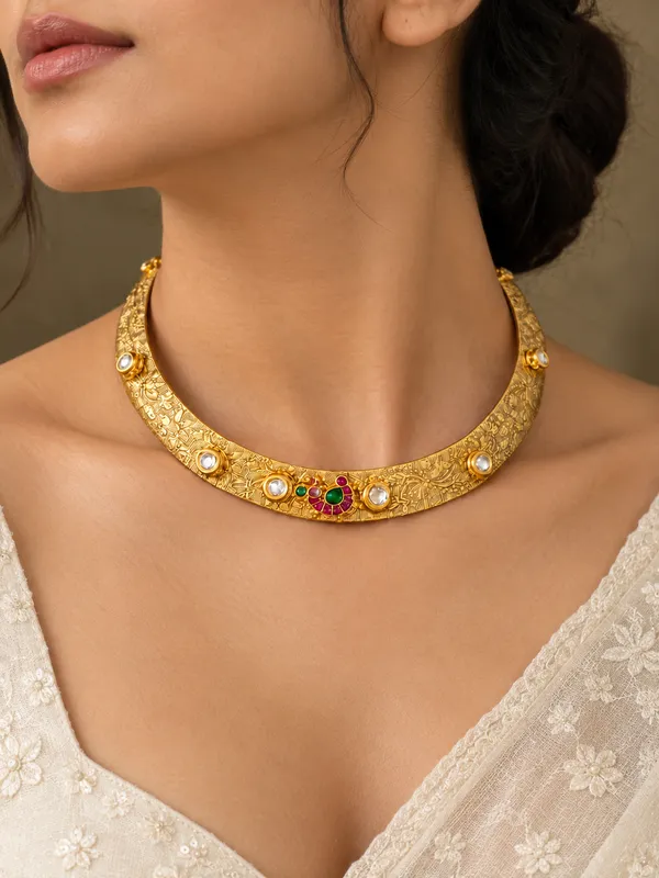 Oxidised_Copper_Plated_Hasli_Neckring_for_Women_and_Men