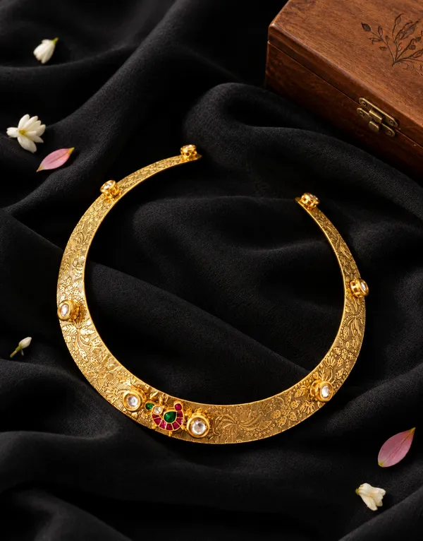 Oxidised_Copper_Plated_Hasli_Neckring_for_Women_and_Men