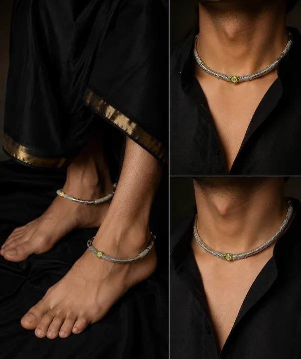 Oxidised_German_Silver_Plated_Hasli_Necklace_with_Anklet_Pair_Jewelry_Set_Combo