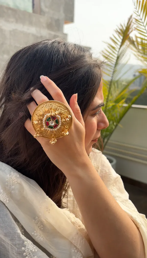 Oversized_Gold_Kundan_Pearl_Statement_Ring_|_Handcrafted_Bridal_&_Boho_Jewelry