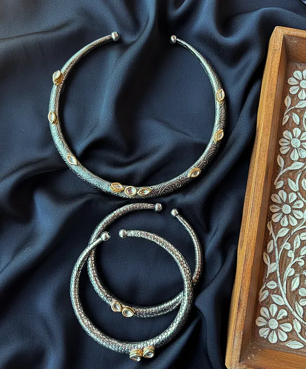 Oxidised_German_Silver_Plated_Hasli_Necklace_with_Anklet_Pair_Jewelry_Set_Combo