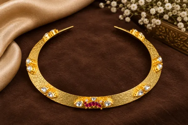 Men's_Gold-Tone_Kundan_Hasli_Neckring_|_Traditional_Statement_Collar_Necklace_|_Ethnic_Neck_Jewelry_–_Karatique