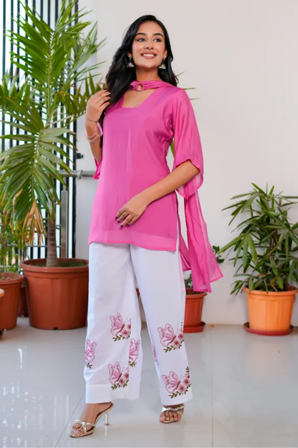 Pink_Butterfly_Kurta_with_Farshi_Salwar_&_Dupatta