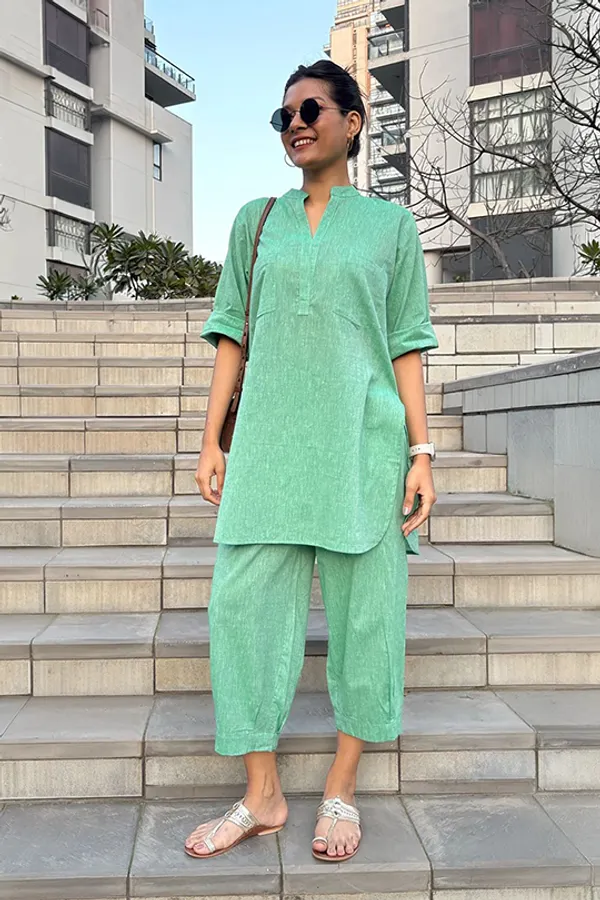 Silver_Hoops_Co-ord_Set_in_Sage_Green