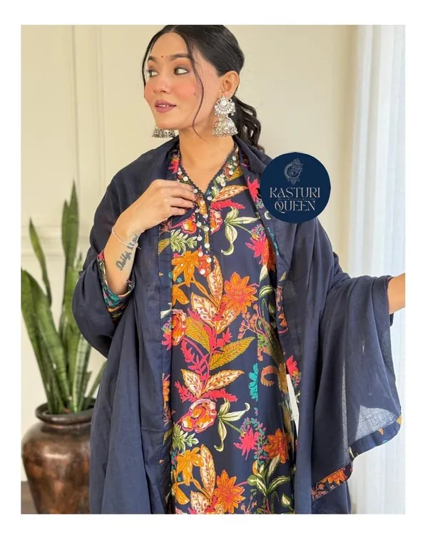 RAMAYA_FLORAL_PRINTED_COTTON_SUIT_SET_-BLUE