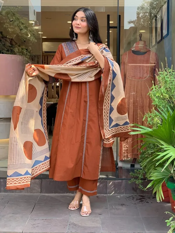 RUST_BROWN_COTTON_SUIT_SET_WITH_DUPATTA